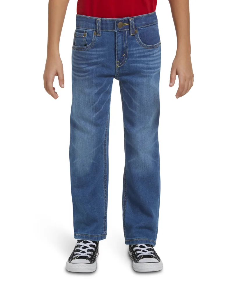 Levi's Little Boys 514 Straight Stretch Performance Jeans - Blue
