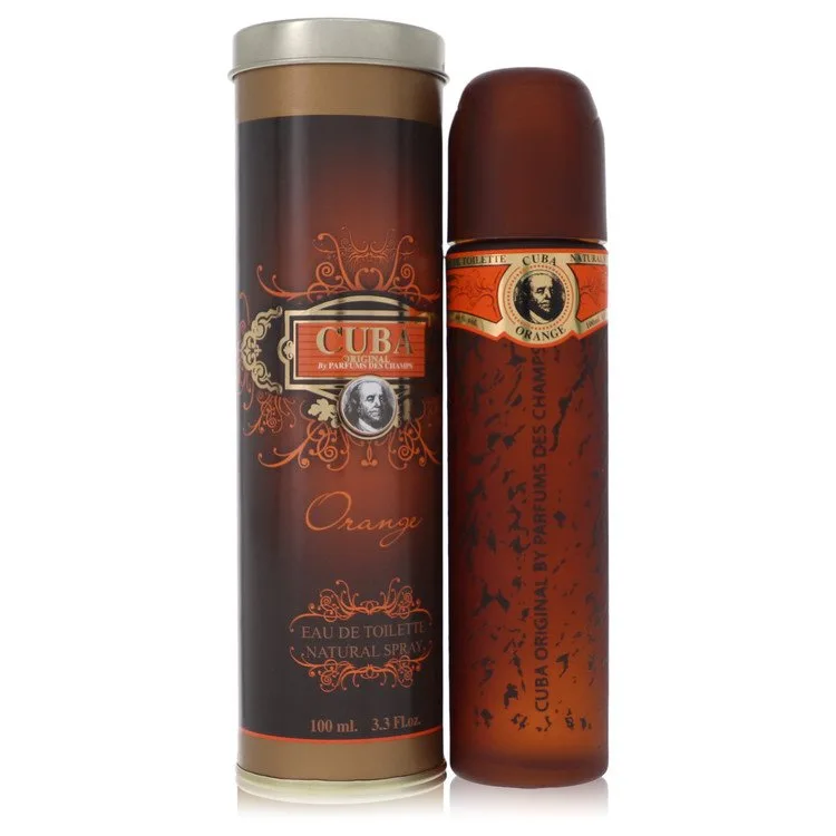 Cuba Orange Cologne by Fragluxe 3.4 oz EDT Spray for Men