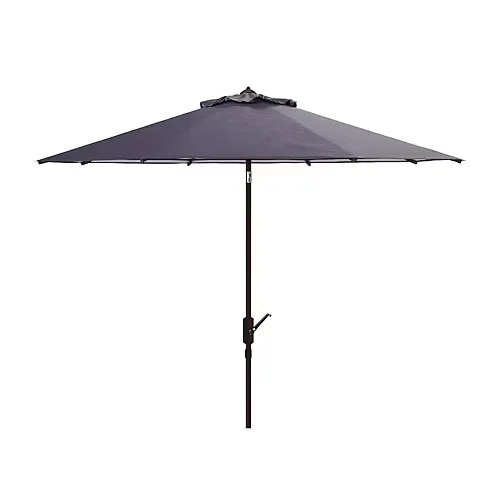 Safavieh Athens Patio Collection Patio Umbrella, One Size, Blue