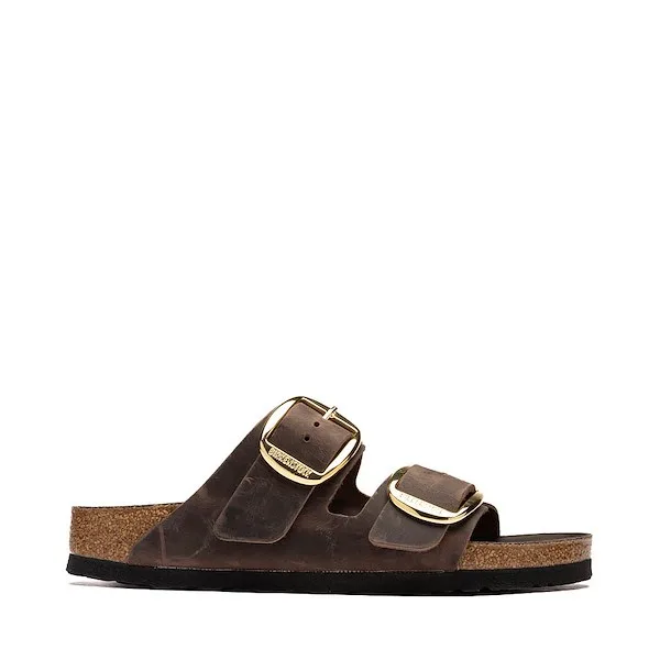 Womens Birkenstock Arizona Big Buckle Slide Sandal - Habana