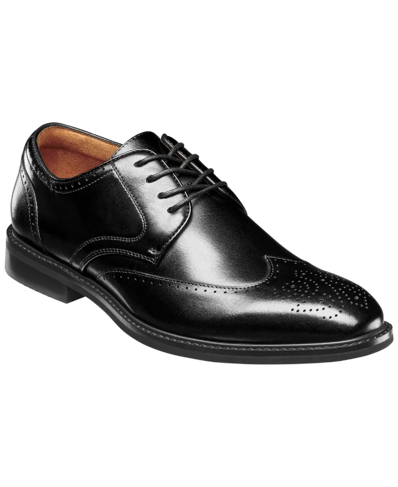 Stacy Adams Men's Bennett Wingtip Oxfords - Black