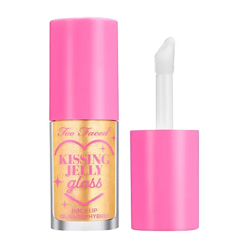 Too Faced Kissing Jelly Hydrating Lip Oil Gloss, One Size, Yellow
