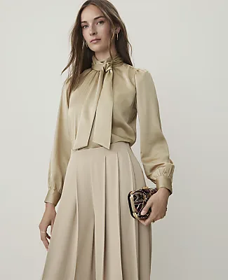 Ann Taylor Bow Blouse