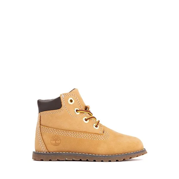 Timberland Pokey Pine 6-Inch Side-Zip Boot - Baby / Toddler / Little Kid - Wheat