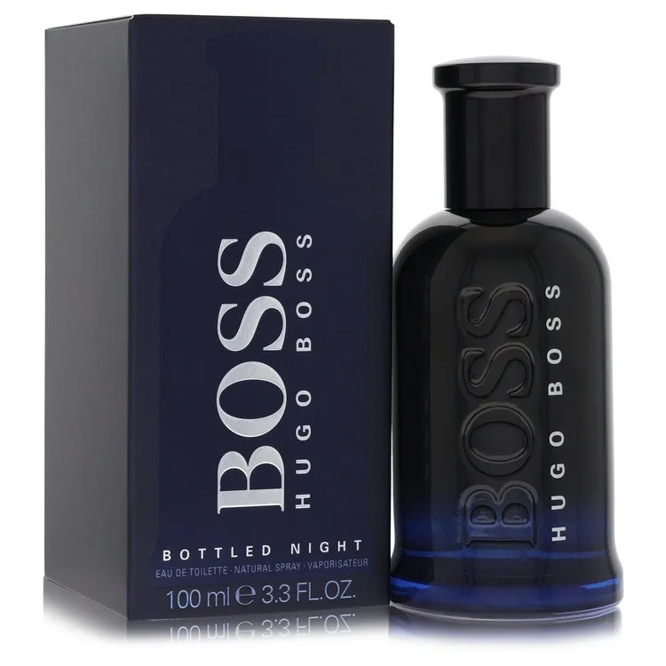 Boss Bottled Night Cologne by Hugo Boss 3.3 oz EDT Spray for Men