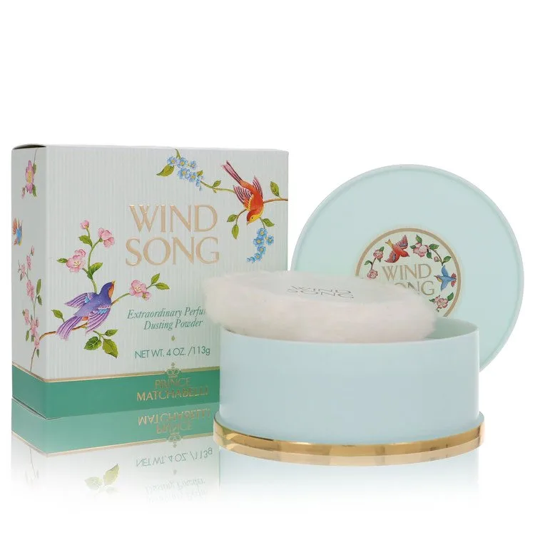 Wind Song Body Powder 4 oz Dusting Powder for Women