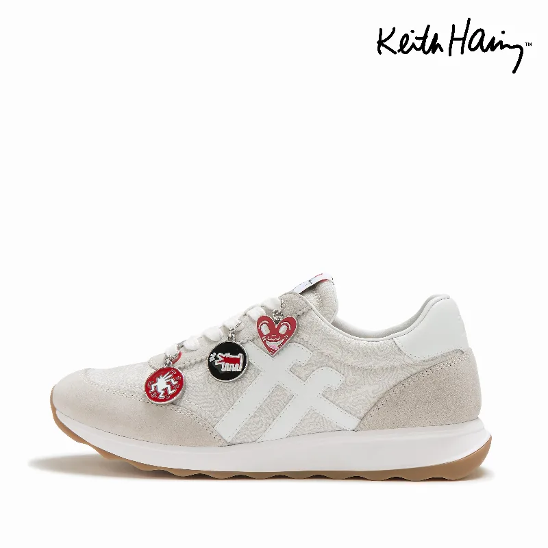 RETRO-Q FF Keith Haring Mens Charm Sneakers