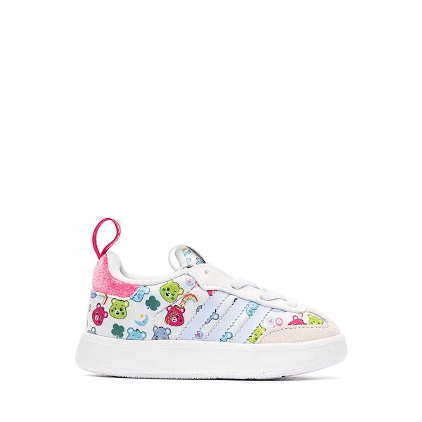 adidas x Care Bears Samba Quick-On Shoe - Baby / Toddler - Cloud White / Crystal Sky / Crystal White