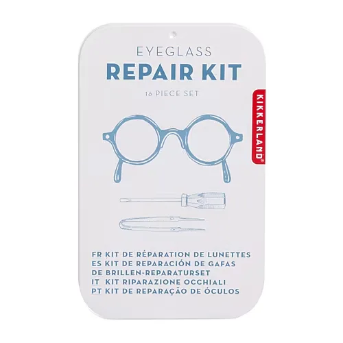 Kikkerland Eyeglass Repair Kit, One Size, White