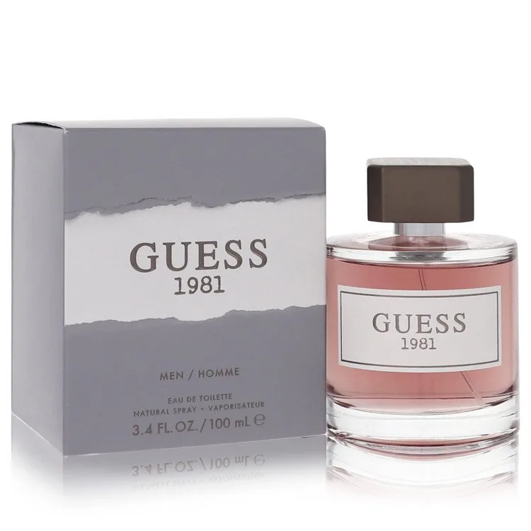Guess 1981 Cologne by Guess 3.4 oz EDT Spray for Men