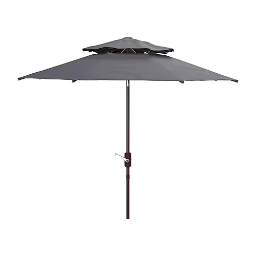 Safavieh Athens Patio Collection Patio Umbrella, One Size, Blue