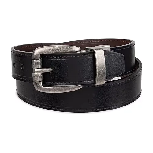 Levi's Little & Big Kid Boys Reversible Belt, Medium, Black