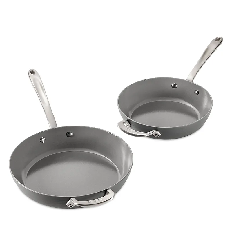 All Clad HA1 Ceramic 10.5 and 12 Fry Pan Set