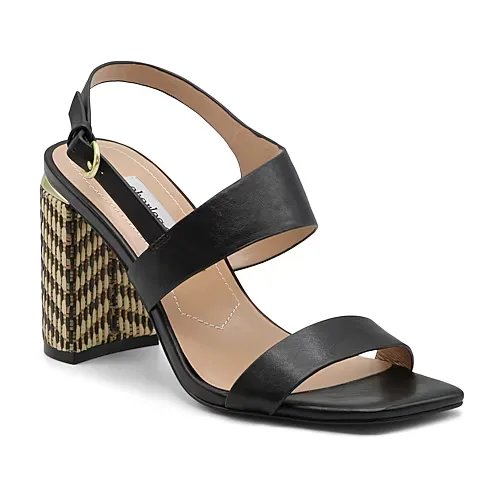 Charles David Womens Radley Heeled Sandals, 8 1/2 Medium, Black