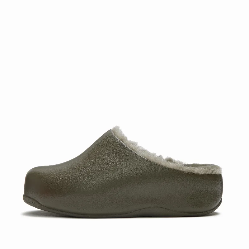 SHUV Shearling Leather Mules