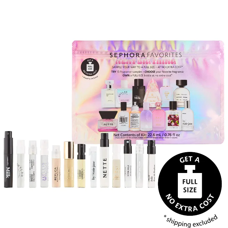 Sephora Favorites Next Big Thing Perfume Sampler Set w/ Redeemable Voucher