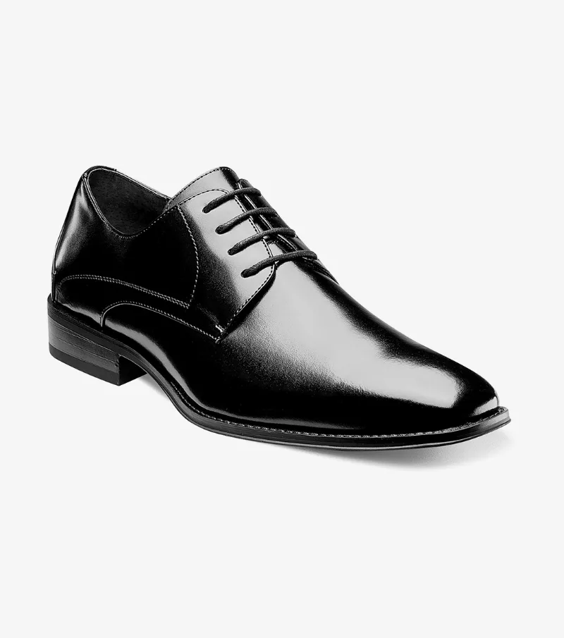 Stacy Adams Shoes Wayde Plain Toe Oxford Black Size 12