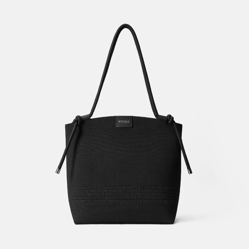 VIVAIA Foldable Everyday Tote Bag (Belyra)|BLACK|ONE-SIZE