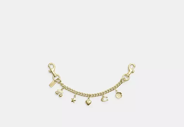 Coach Gold Swagger Chain With Charms | Accessories | Coach
