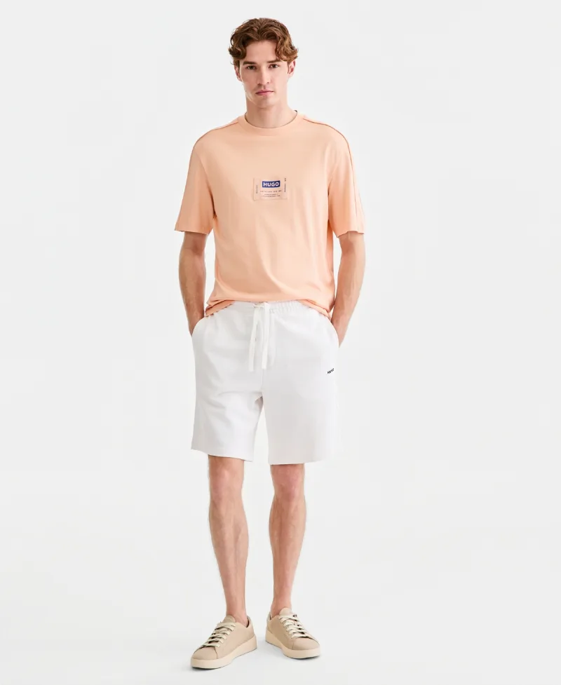 Hugo by Hugo Boss Men's Dayono Drawstring Shorts - natural
