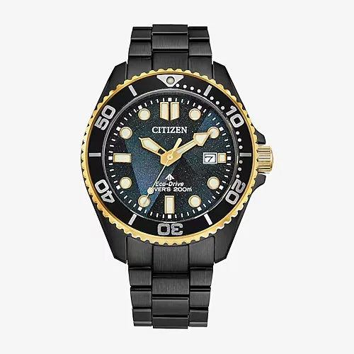 Citizen Sea Eco Mens Gray Stainless Steel Bracelet Watch Bn0264-53e, One Size, Gray