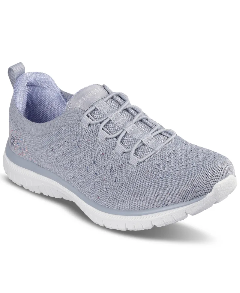 Skechers Women's Virtue - Show Runner Walking Sneakers from Finish Line - Gray