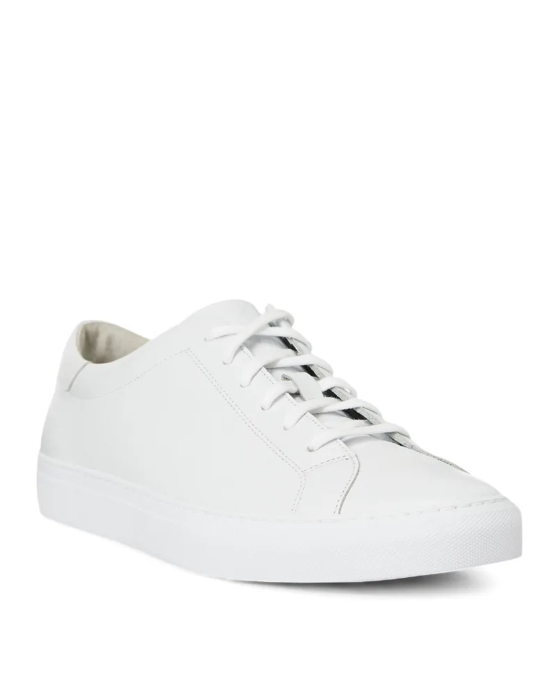 Polo Ralph Lauren Men's Jermain Leather Sneaker - White