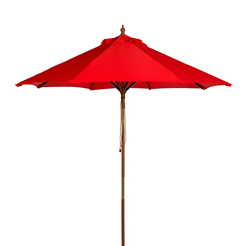 Safavieh Bethany 9 Ft Wooden Umbrella