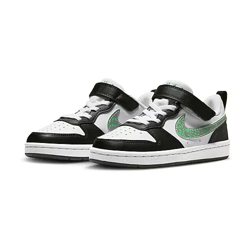 Nike Court Borough Low Little Kid Unisex Sneakers, 1 Medium, White