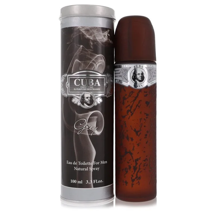 Cuba Grey Cologne by Fragluxe 3.4 oz EDT Spray for Men