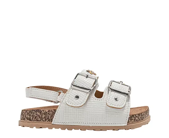 Bebe Girls Little-Big Kid Footbed Sandal