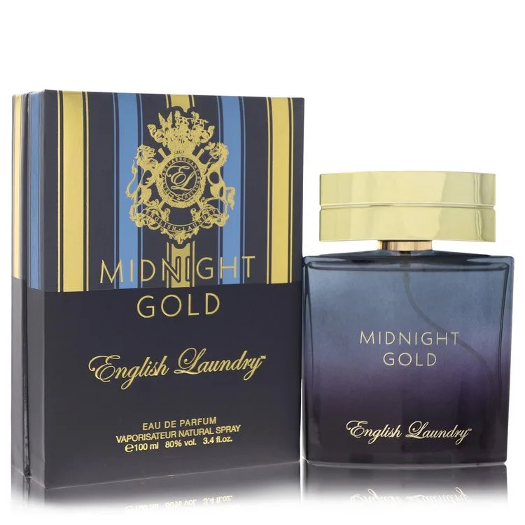 English Laundry Midnight Gold Cologne 3.4 oz EDP Spray for Men