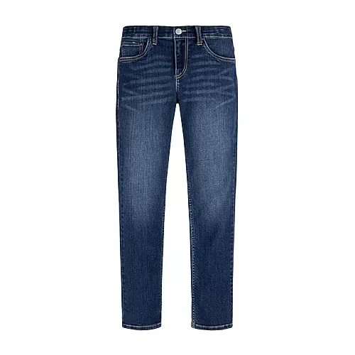 Levi's Little Boys Adjustable Waist Performance 511 Slim Fit Jean, 6, Blue