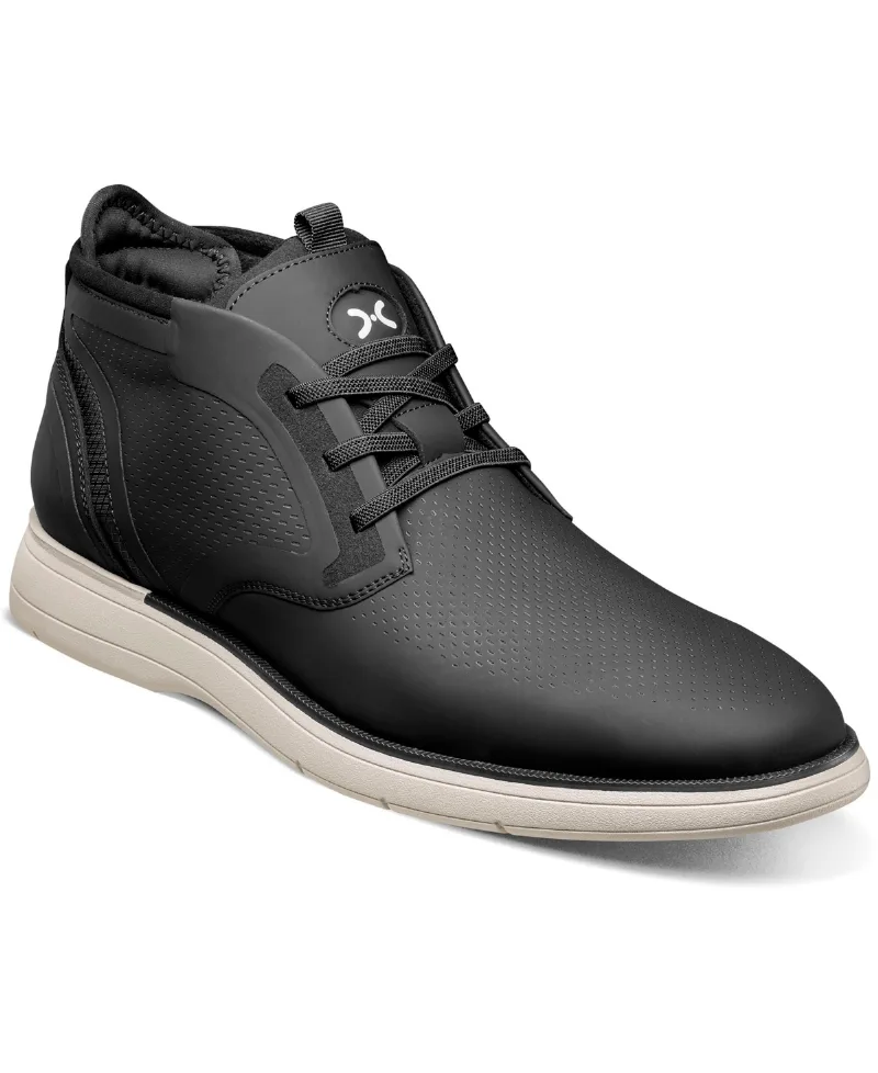 Stacy Adams Men's Eastmont Almond Toe Chukka Boots - Black