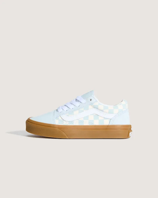 Vans - Chaussures Old Skool Enfant (4-8 ans), Bleu, Taille: 27
