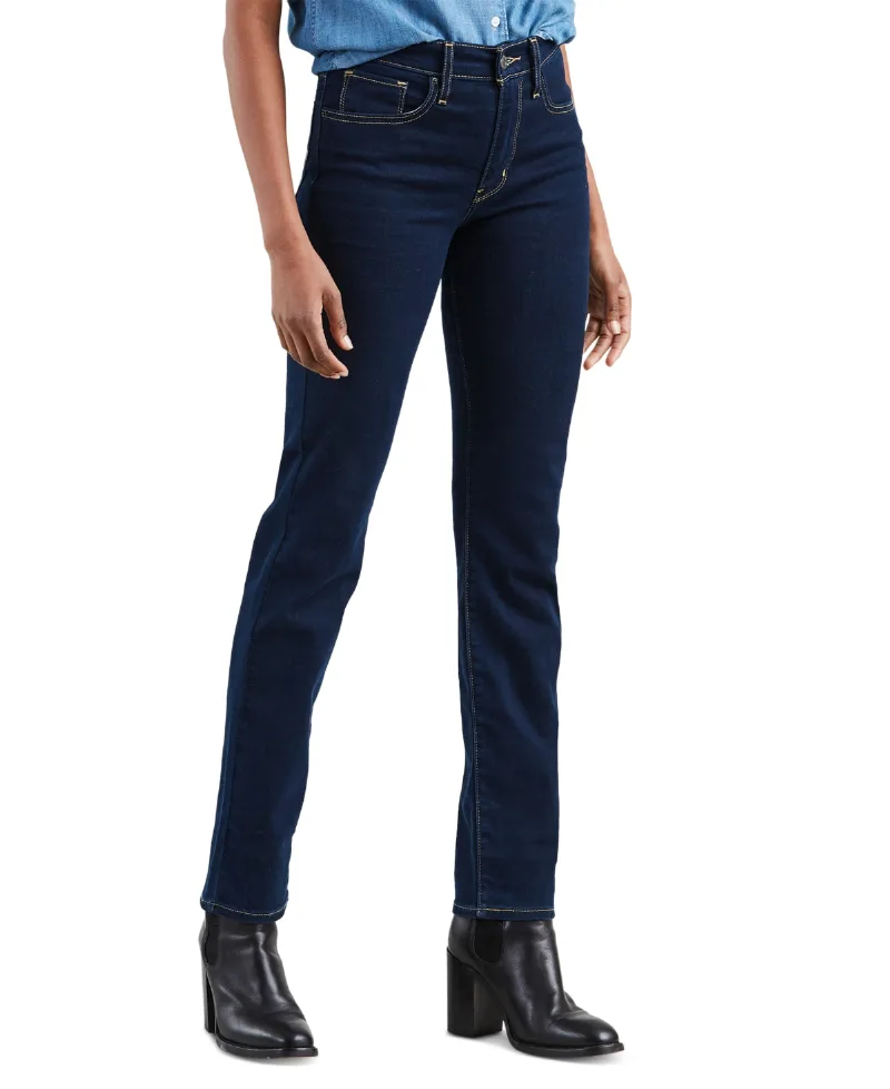 Levi's Women's 724 Straight-Leg Jeans - Cast Shadows
