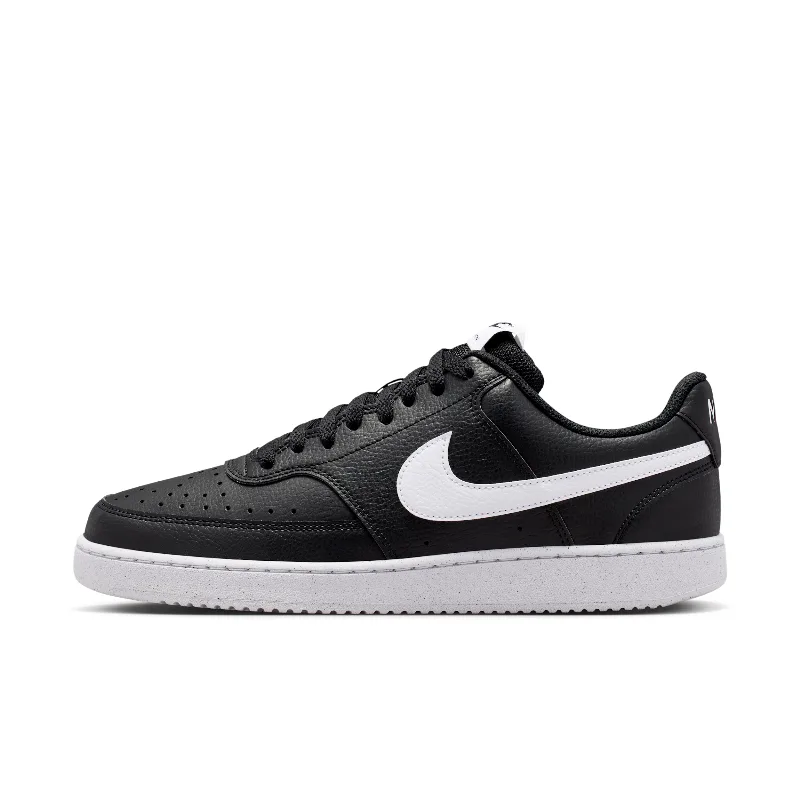 Nike Men's Court Vision Low Next Nature Shoes in Black | DH2987-001