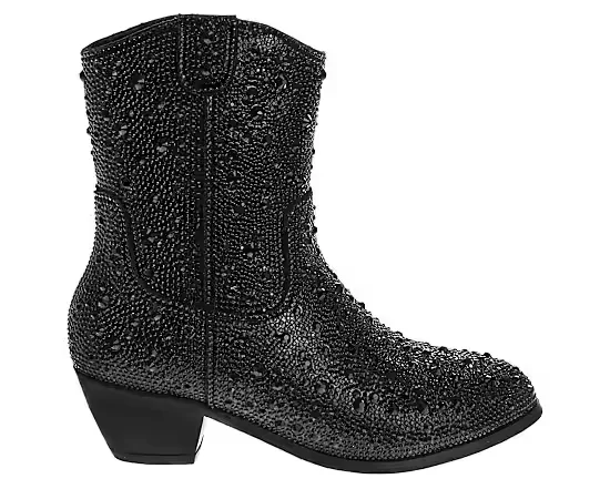 American Glamour Badgley Mischka Girls Little-Big Kid Western Dress Boot