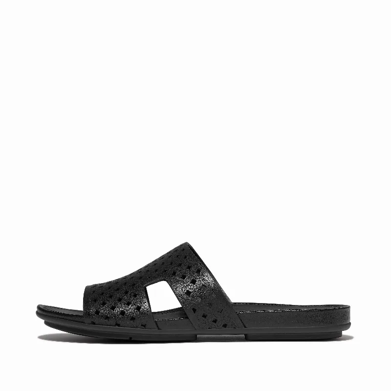 GRACIE Perf-Leather H-Bar Slides