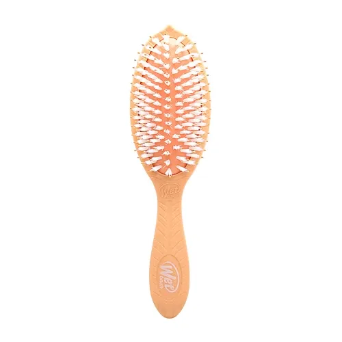 The Wet Brush Go Green Oil Infused Treatment & Shine-Coconut Oil Brush, One Size, Orange