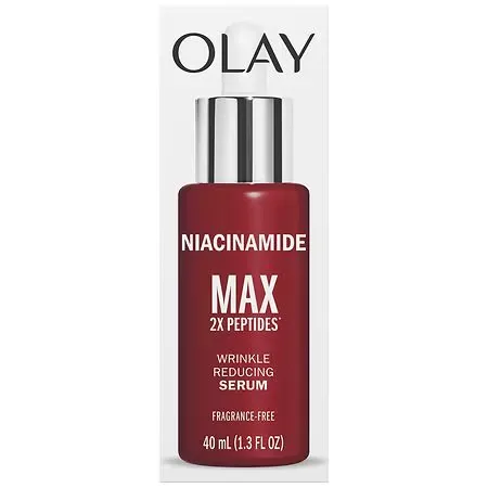 Olay Niacinamide Serum Max Wrinkle Reducing No Scent - 1.3 fl oz