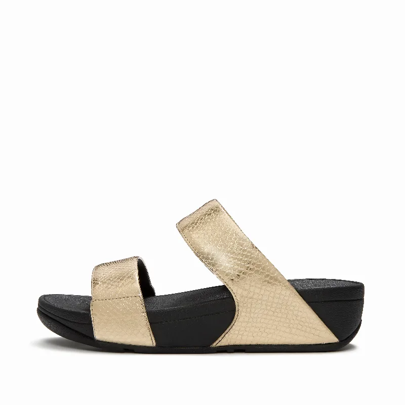 LULU Leather Slides