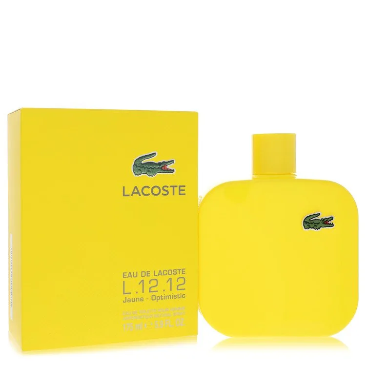 Lacoste Eau De Lacoste L.12.12 Jaune Cologne 5.9 oz EDT Spray for Men