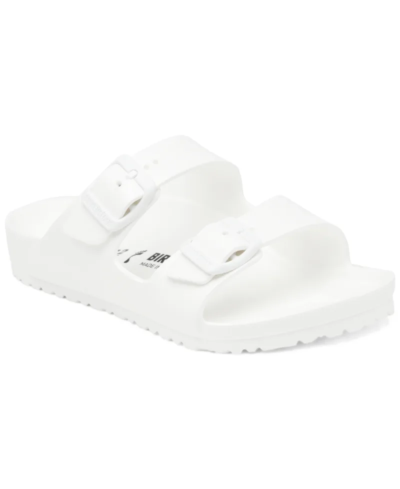 Birkenstock Little Kids Arizona Eva Sandals from Finish Line - White