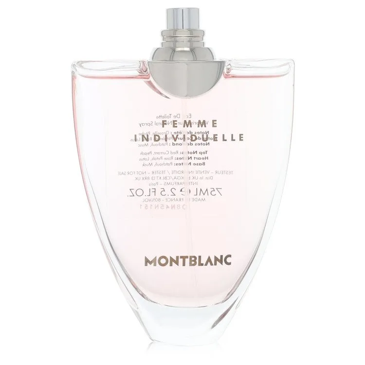 Individuelle Perfume by Mont Blanc 2.5 oz EDT Spray(Tester) for Women