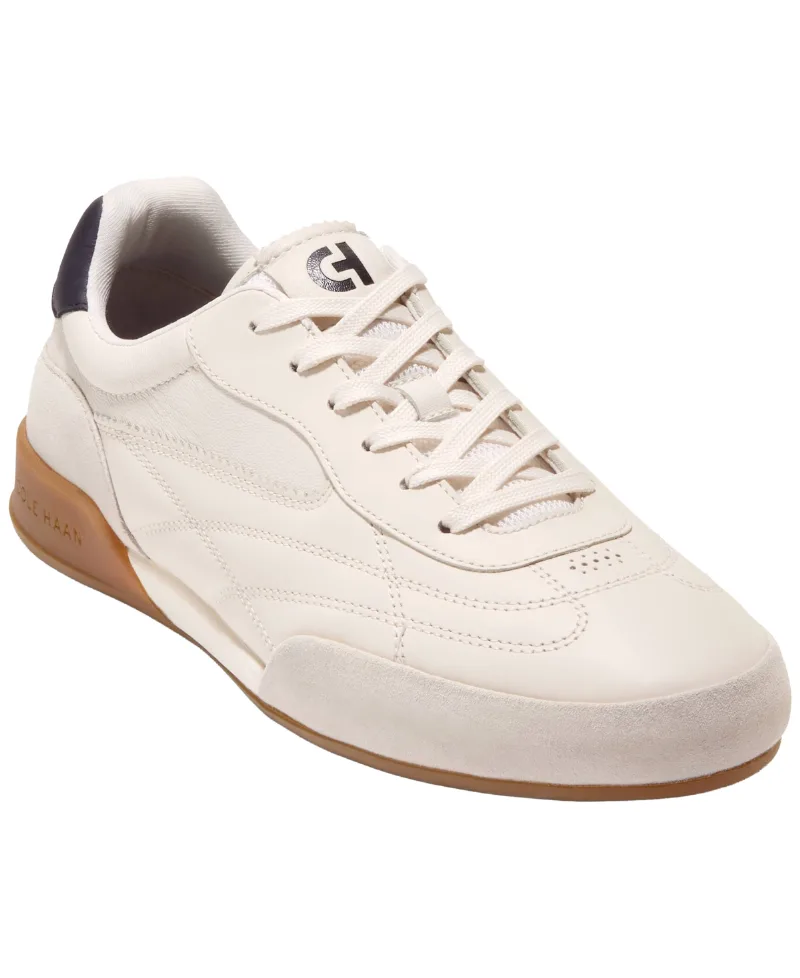 Cole Haan Men's GrandPro Turf 2.0 Lace-Up Sneakers - Ivory Silver