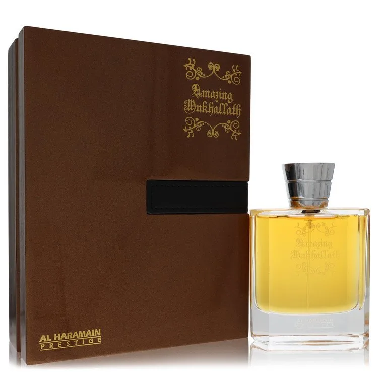 Al Haramain Amazing Mukhallath Cologne 3.4 oz EDP Spray (Unisex) for Men