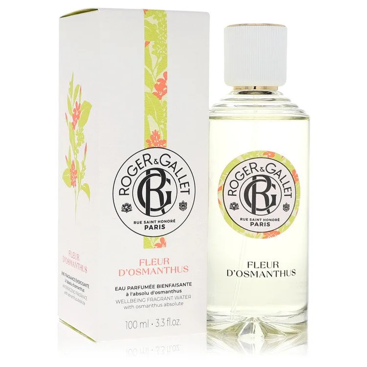 Roger & Gallet Fleur D'osmanthus Perfume 3.3 oz Fresh Fragrant Water Spray (Unisex) for Women