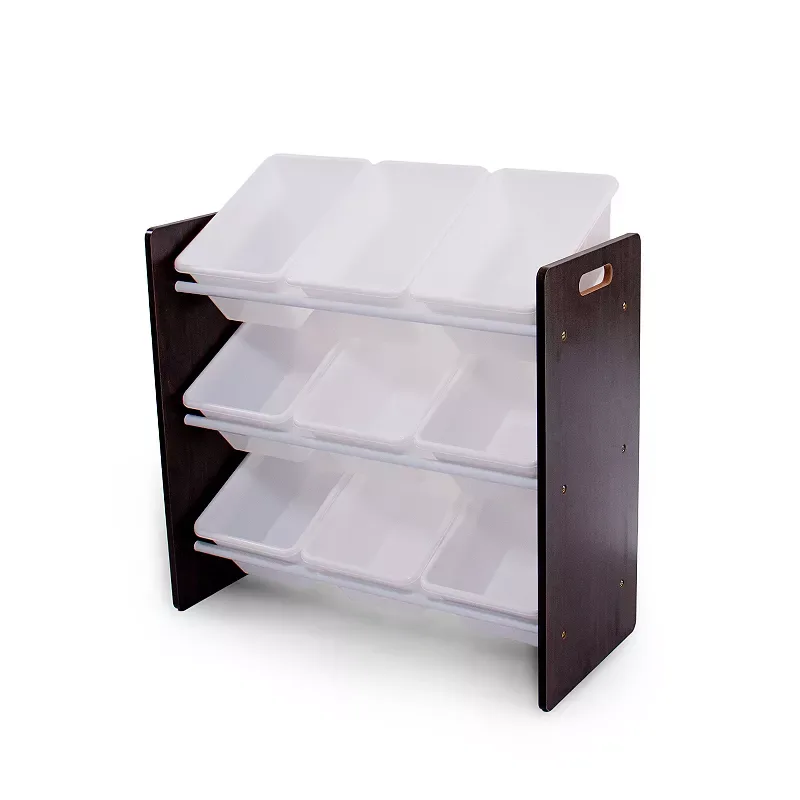 Humble Crew 9-Bin Toy Organizer, Brown