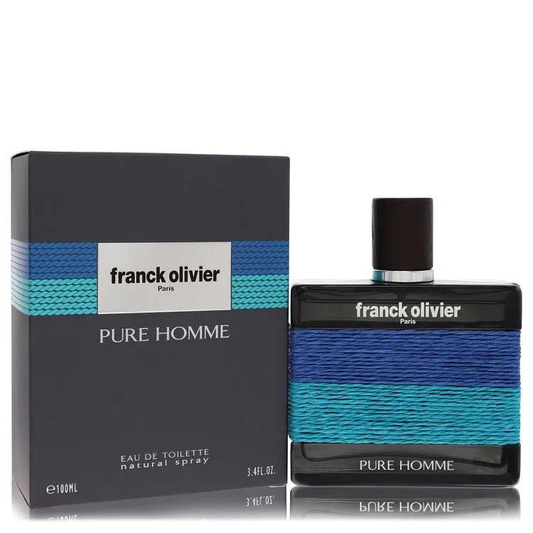 Franck Olivier Pure Homme Cologne 3.4 oz EDT Spray for Men